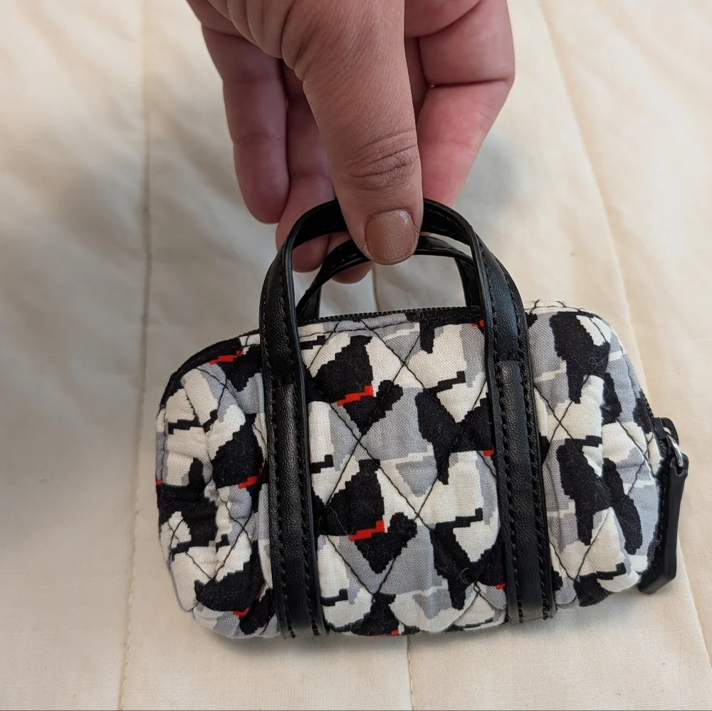 Vera Bradley Mini Duffel Bag Charm - Picture 4 of 5